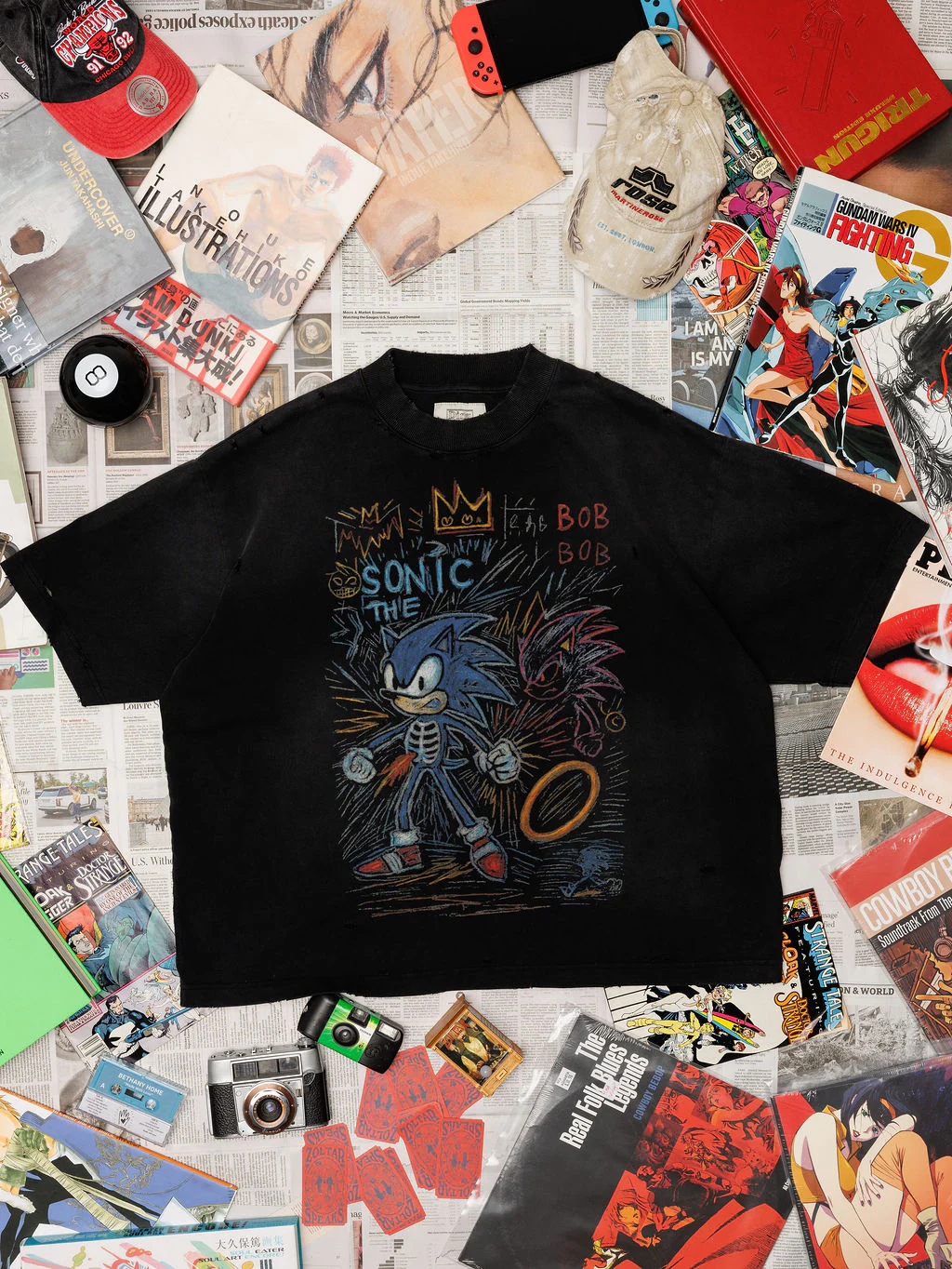 Sonic Basquiat ( Ships after Christmas )